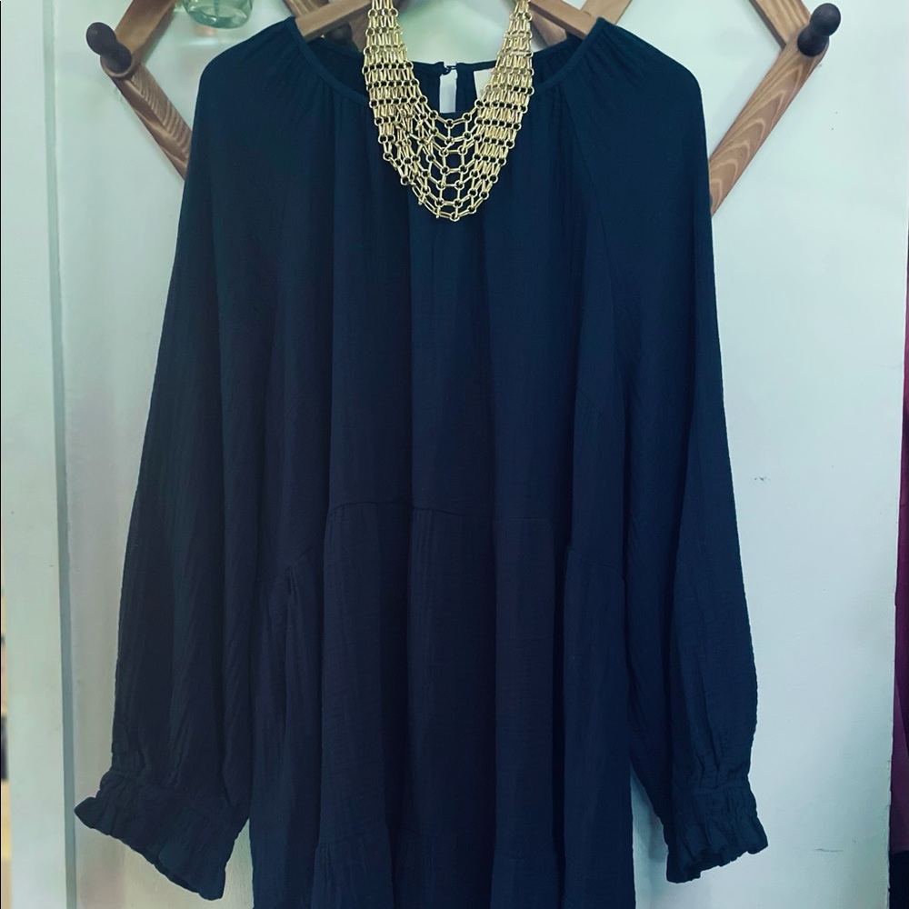 Universal Thread Tiered Balloon Sleeve Dress NWT